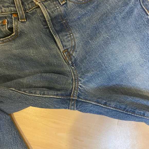 Levi wedgie straight leg jean 25 - Picture 9 of 14